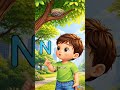 Abcd rhyming for kids | N for Nest 🐦 Bird | Kids Learning Video for Toddlers #abcsong #learnabc