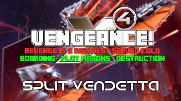 BETA 3.20 Sniping Turrets & Boarding - Vengeance Fleet battle Egosoft X4 Foundations Split vendetta