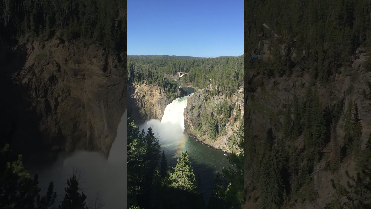 Upper Falls Of The Yellowstone River