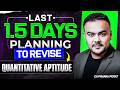 CA Foundation | Last 1.5 days planning to revise QA Maths | Pranav Popat | Ultimate CA