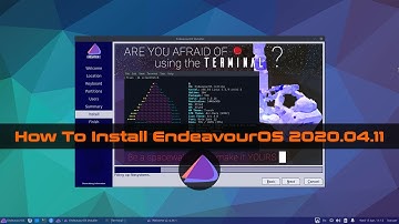 How To Install EndeavourOS 2020.04.11 Step By Step | Offline Mode | OG Linux