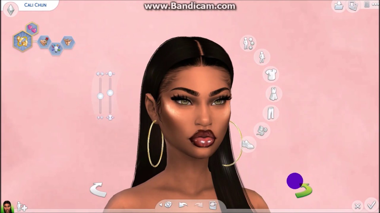 Black Sims Body Preset Cc Sims 4 Lip Preset Indisim On Patreon