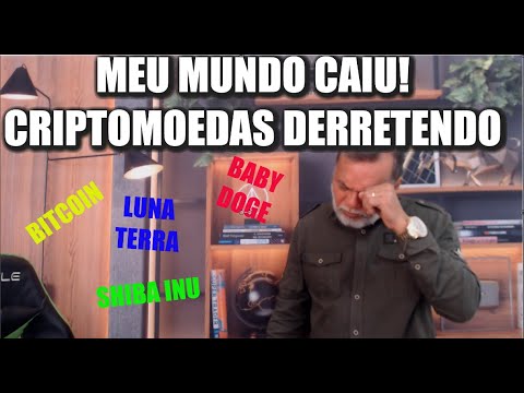 ACABOU ! CRIPTOMOEDAS DERRETENDO COMO FICA MINHA VIDA?