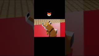 Fox Dance - Minecraft animation | #shorts