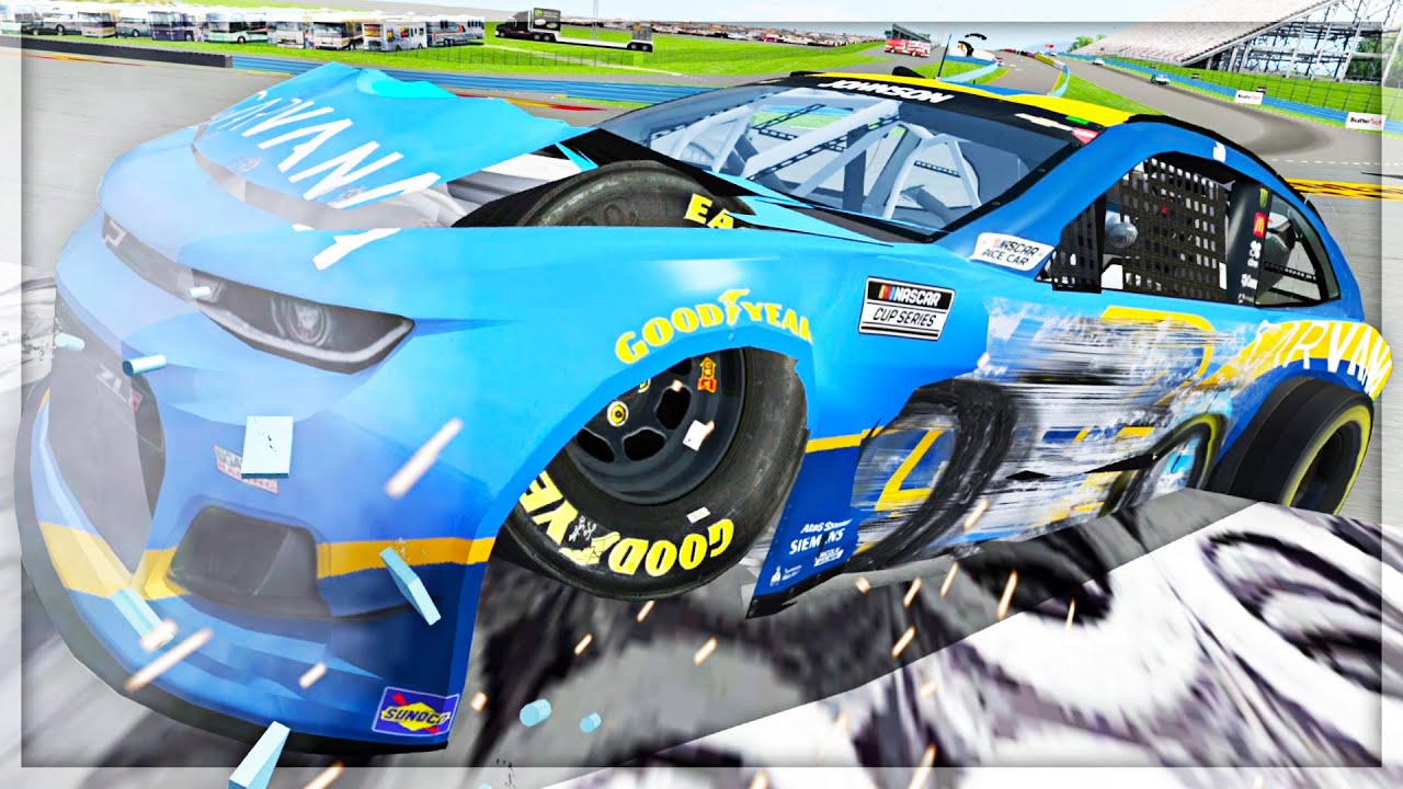 ВОСКРЕСОВАНИЕ АВАРИИ ДЖИММЕЯ В УОТКИНС-ГЛЕНЕ В 2000 ГОДУ // Гонки NASCAR 2003 года