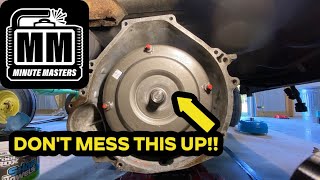 How to Install/Replace a Torque Converter | 1995 Ford F-150