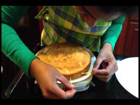 Veligatla,Vasudha Spanish 3 Boston Cream Pie Making Video Part 2