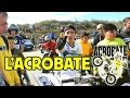 Je leve avec lacrobate  rassemblement perpignan scootfast salade93