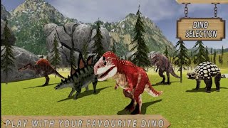 Wild Jungle Dinosaur Racing Simulator 3D screenshot 1