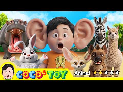 Find the longest & largest animals! ⭐ㅣanimals quiz for kids ㅣCoCosToy