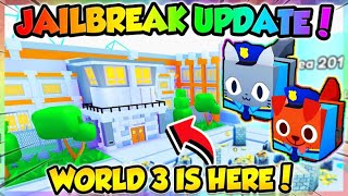 👮‍♂️JAILBREAK🔓 UPDATE IN PET SIMULATOR 99!! (Roblox)