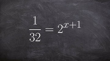 Using the same base of exponents to solve using the equality property