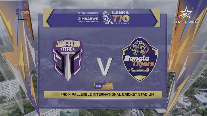 Jaffna Titans conquer the curtain raiser with a solid win | #LankaT10OnStar