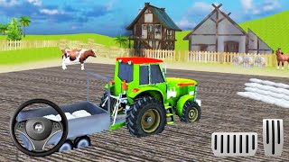 Tractor driving farming simulator 2022 Gameplay Part 7 Kids Games screenshot 3