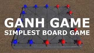 Ganh Game  the SIMPLEST Board Game on Earth