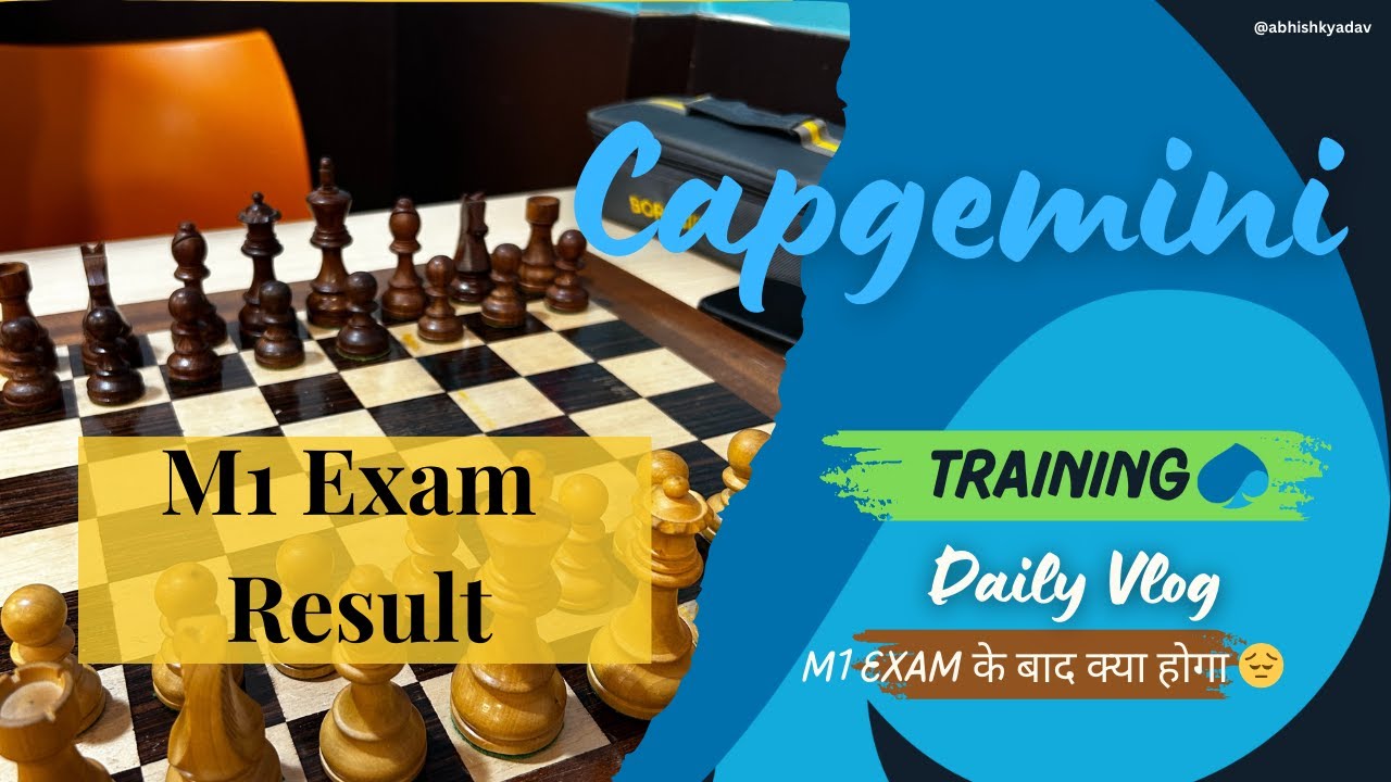 M1 Exam Result Capgemini India | CAPGEMINI | Abhishek Yadav | # ...