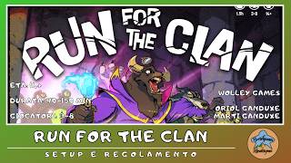 Run for the Clan - Setup and Rules in Italian (Tutorial) Board Game