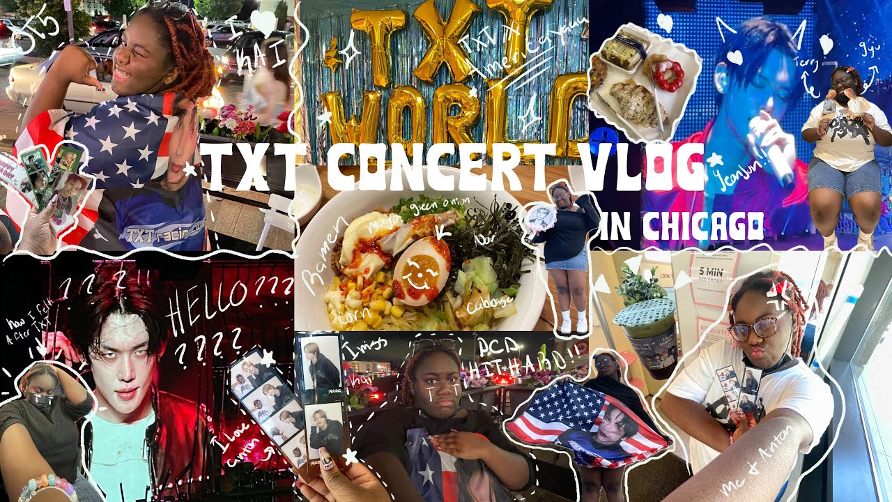 TXT ACT:PROMISE TOUR - in Chicago - CONCERT VLOG #vlog