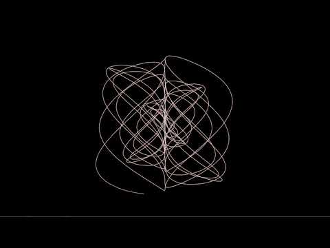 Processing - Curve with random numbers EPILEPSY WARING!!