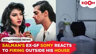 Salman Khan’s ex-girlfriend Somy Ali REACTS to firing outside his house says, “I would never…”