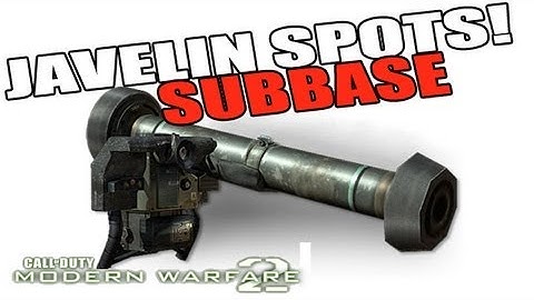SubBase Javelin Spots Tutorial Guide! (Best Locations) MW2