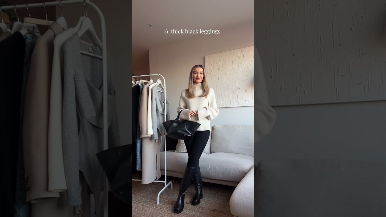 10 essential pieces for your winter capsule wardrobe 💘 #fashiontrends