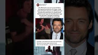Famous During the filming of Logan - Hugh Jackman doing ADR for Wolverine #wolverine #marvel  #shorts Net Worth