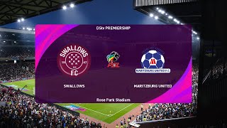Moroka Swallows vs Maritzburg United (27/04/2023) DStv Premiership PES 2021