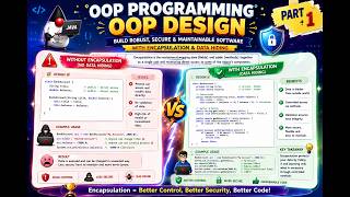 Java OOP Concepts | Encapsulation & Data Hiding in Java Explanation with Example | Part 1