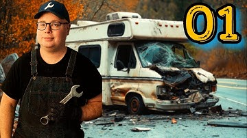 Bus Flipper Simulator EP. 01 - Restoring RVs & Buses for Profit in the Most Relaxing Game Ever!