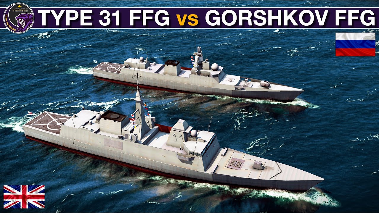 Британский фрегат Type 31 2020 года против российского фрегата «Адмирал Горшков» | Sea Power