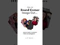 Transparent Round Corner Cut Using HTML &amp; CSS Only! 🔥 #shorts