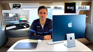 Mein erster iMac   Das neue M3 'Designer' Gerät gegen ein MacBook Pro getestet!