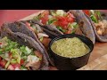 Olores y Sabores - Tacos en tortillas negritas