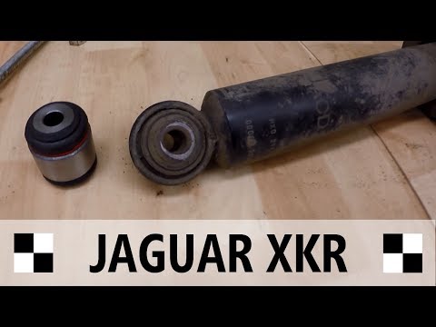 Jaguar XKR Front Shock Lower Bushing Replacement