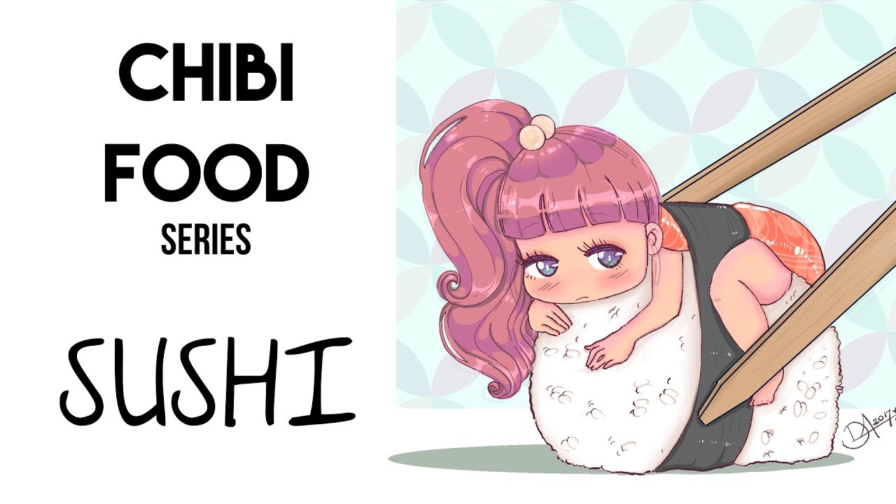 CHIBI FOOD SERIES || SUSHI 🍣🍥🍱