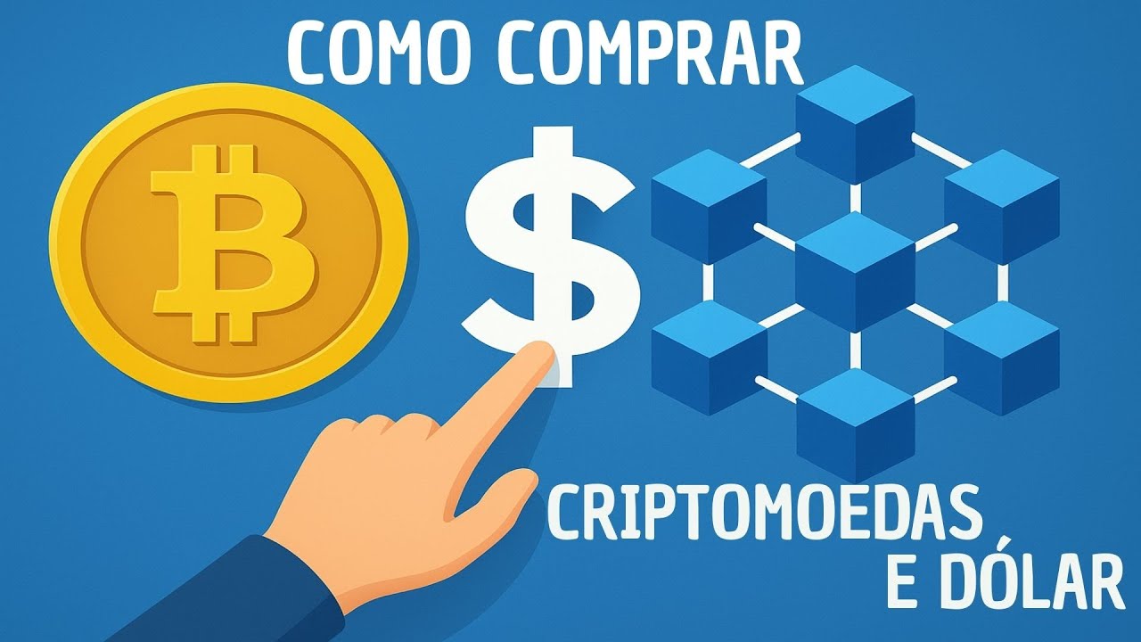 COMO COMPRAR CRIPTOMOEDAS E DÓLAR