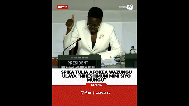 TAZAMA SPIKA TULIA ALIVYO 'FOKEA' WAZUNGU ULAYA “NIHESHIMUNI MIMI SIYO MUNGU”