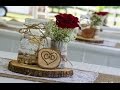 Decorations With Mason Jars For A Wedding