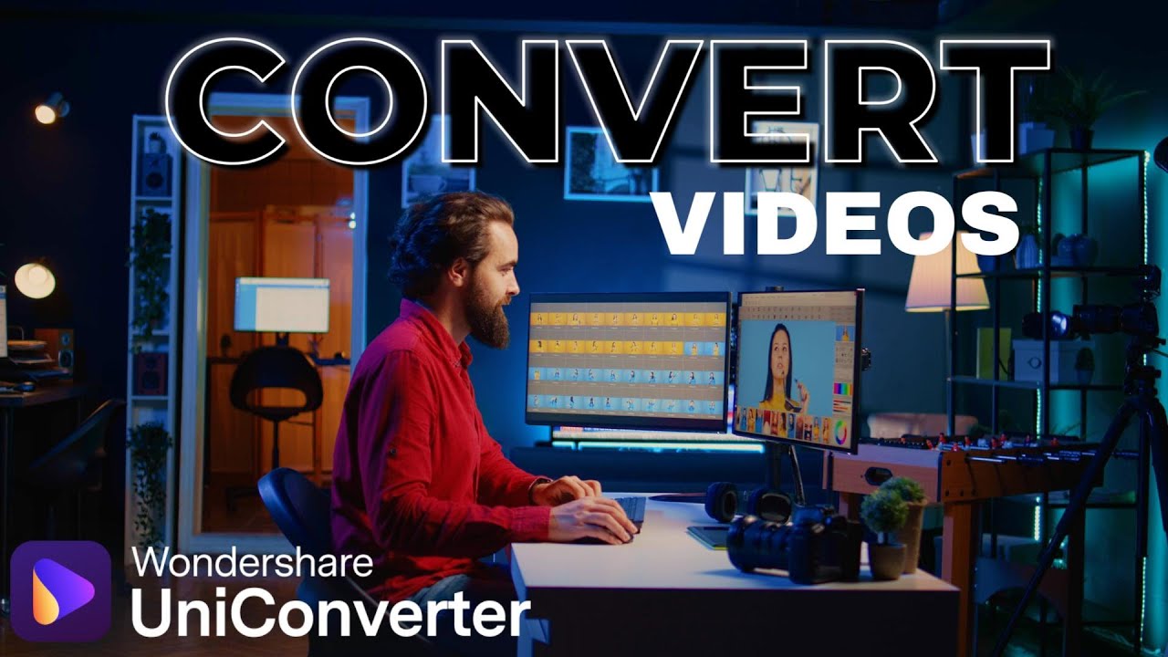 Universal Converter - Convert and Enhance Videos in Batches Easily with AI | UniConverter