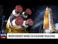 NASA’s new Moon rocket moves to assembly building