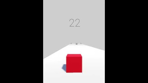 Cubethon game with Unity