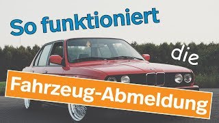 Fahrzeug-Abmeldung: so geht's I Kennzeichenbox