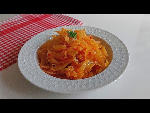 📢ÇOK LEZZETLİ ÇOK PRATİK LAHANA TARİFİ Pratik kapuska yemeği tarifi sebze yemekleri/akşam yemeği