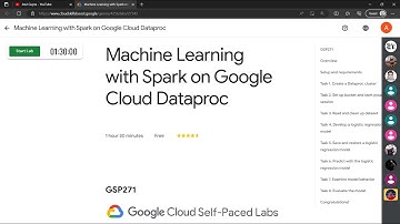 Machine Learning with Spark on Google Cloud Dataproc | GSP271 | Atul Gupta #qwiklabs
