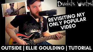 Outside | Ellie Goulding | Tutorial With Tabs