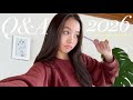 Q&A 2026 🦋 finding myself, hair care, healthy lifestyle as a student & my favorites