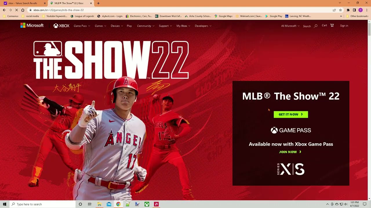 Xbox Game Pass April 2022 games include MLB: The Show 22 and Life