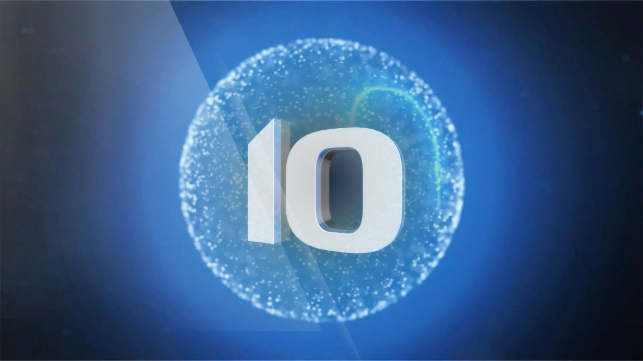 Shocking energy loop current countdown HD video - YouTube