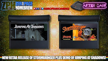 AFTER DARK: Jumping At Shadows (Demo), Stormbringer (Retail): Atari Jaguar Homebrew